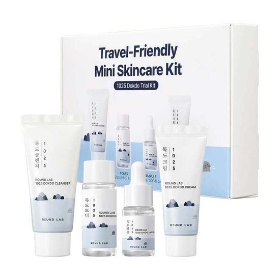 Round Lab Дорожный набор средств с морской водой (TRAVEL-FRIENDLY MINI SKINCARE KIT 1025 DOKDO)
