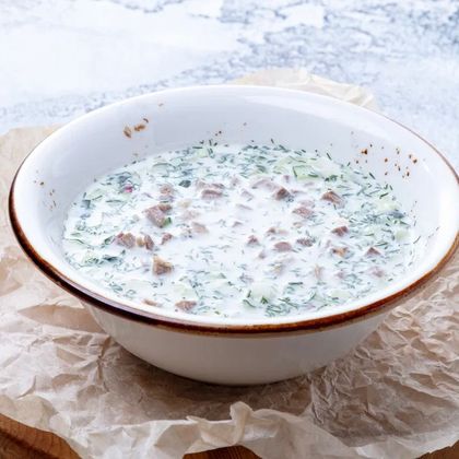 Окрошка овощная