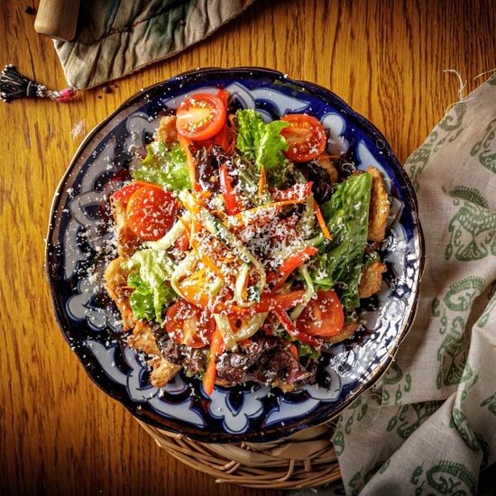 САЛАТ ХРУСТЯЩЕЙ КУРИЦОЙ