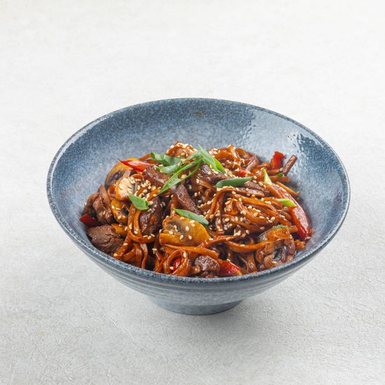 Удон с говядиной