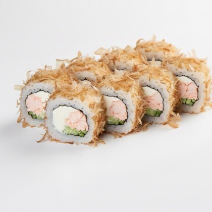 «Бонита с жареным лососем» 8шт