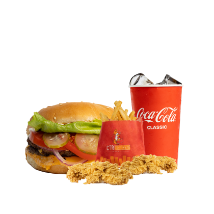 Ланч Бокс «Капари биф бургер бокс»