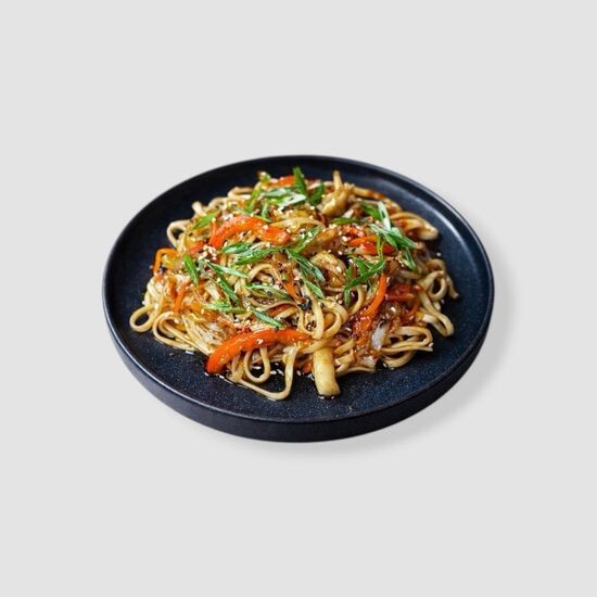 Морепродукты с соусом Сладкий чили