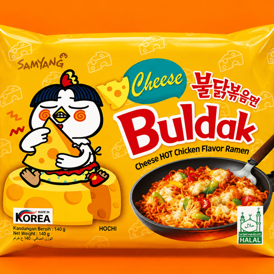 Hot chicken ramen cheese 140гр