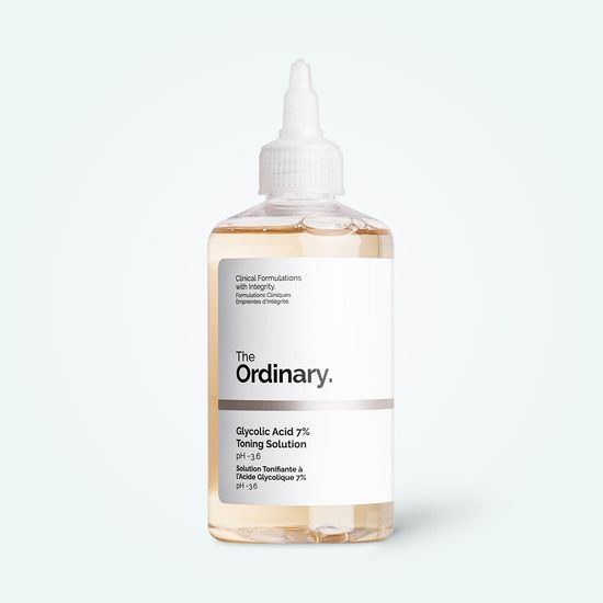 Веганский пилинг-тоник с 7% гликолевой кислоты The Ordinary Glycolic Acid 7% Exfoliating Toner