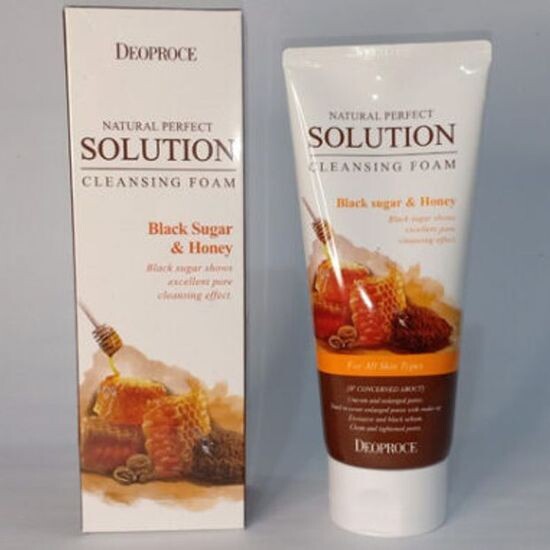 Natural Perfect Solution Cleansing Foam Black Sugar&Honey