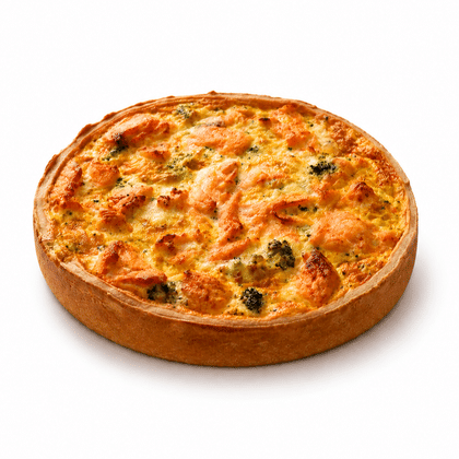 Киш MAXI c семгой Hani Bakery