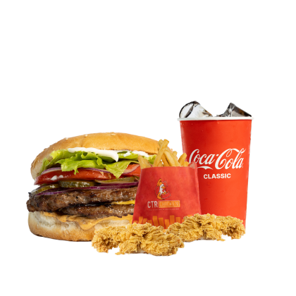 Ланч-бокс «Дабл биф бургер»