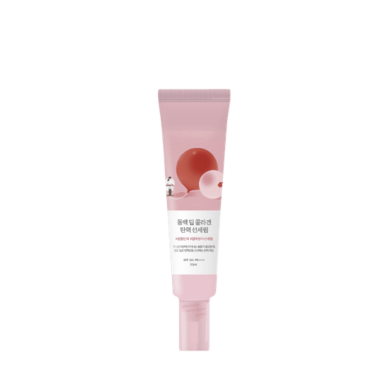 ROUND LAB Camellia Deep Collagen Firming Sun Serum SPF50+ PA++++