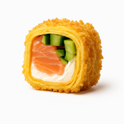 «Жареная тортилья с лососем» 8шт