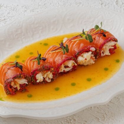 РУЛЕТИКИ ИЗ ЛОСОСЯ