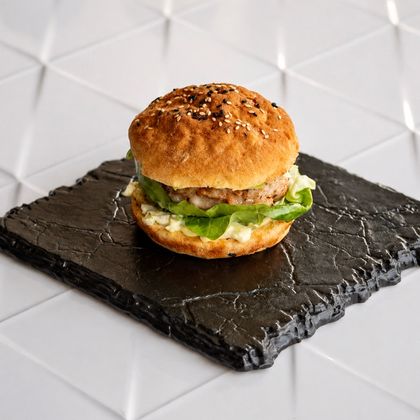 Healthy Chicken Burger (GF, LF, SF)