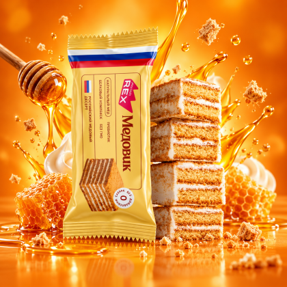 Brownie Medovik