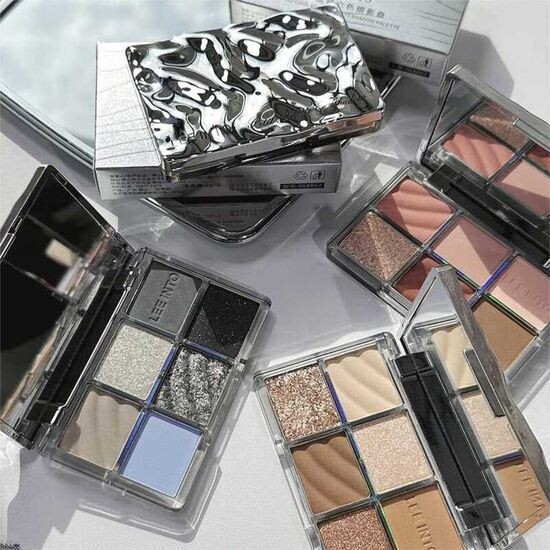 LEEINTO SO COOL SIX-COLOR EYESHADOW PALETTE (Оттенок 01)