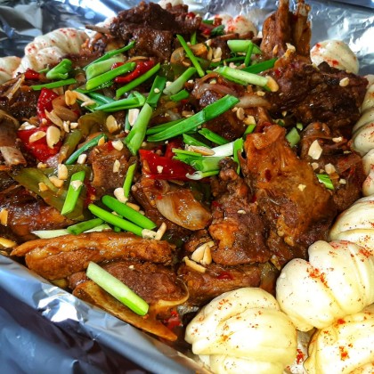 Баранина тушёная по-китайски на 7+ персон