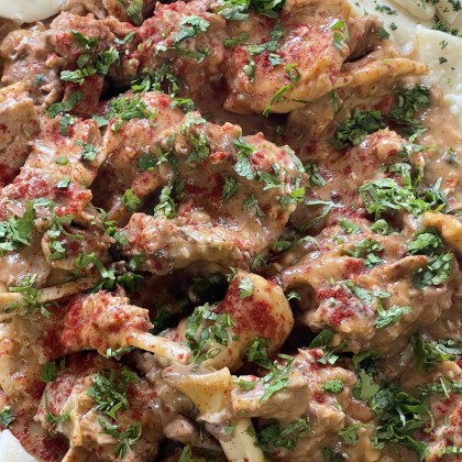 Туйра из баранины на 10 персон