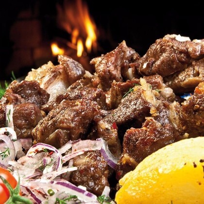 Казан кабоб из конины на 5-7 персон