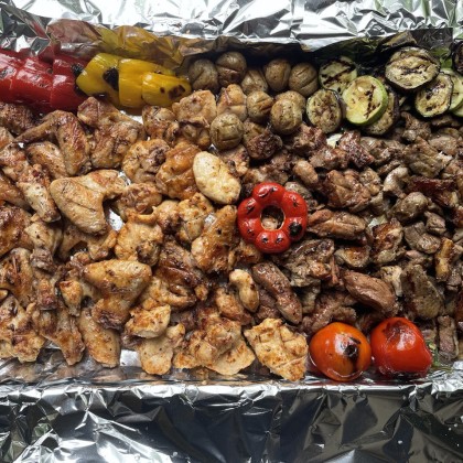 Большой шашлычный сет 15+ персон