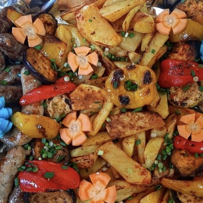 Большой гриль сет на 10 персон