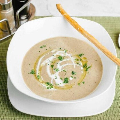 Грибной крем-суп