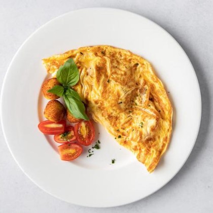 Omelet "Rossini"