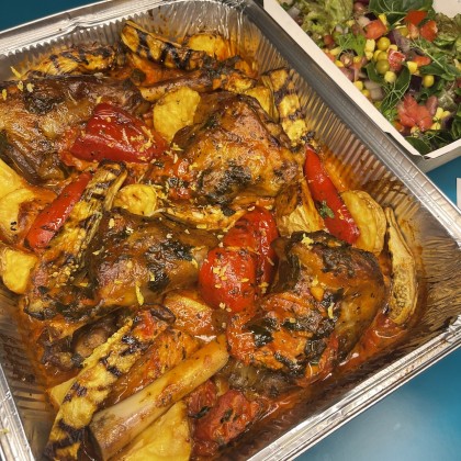 Лытки ягнёнка запечёные  в печи на 4 персоны