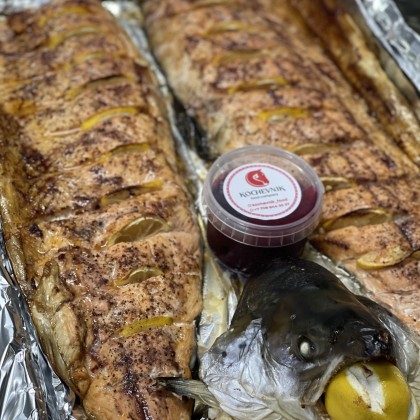 Сёмга гриль 6 кг. На 20+ персон