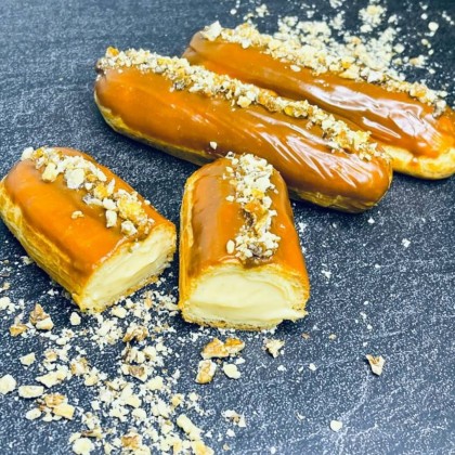 Эклеры с заварным кремом 6 шт.