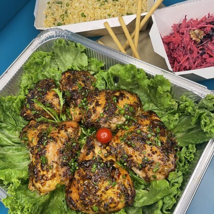 Медовые бёдрышки в иранском стиле на 4-6 персон