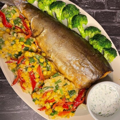 Горбуша запеченая на 8 персон