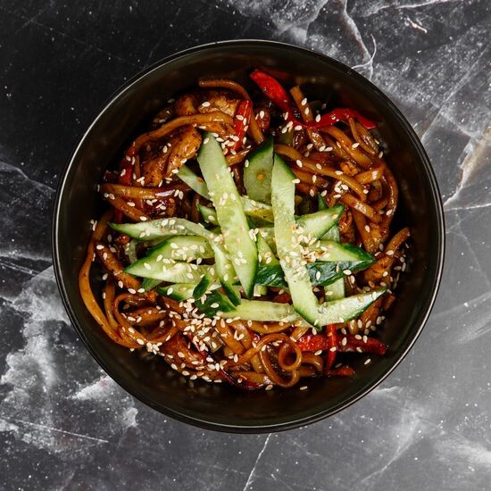 WOK с курицей