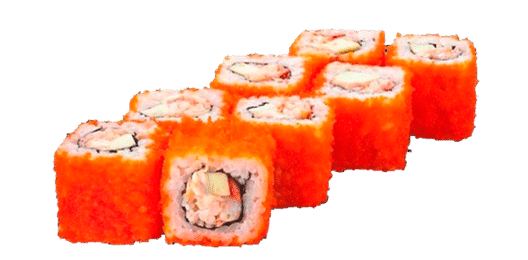 Суши «Калифорния с краб/лосось»