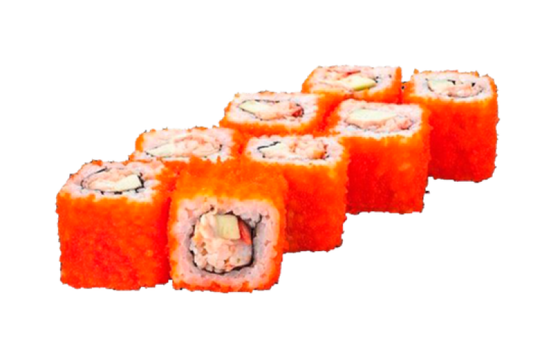 Суши «Калифорния с краб/лосось»