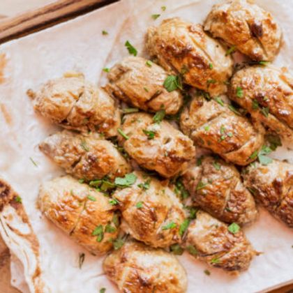 Шашлык из шампиньонов