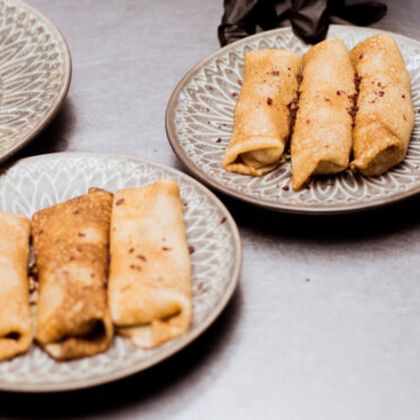 Блинчики с сыром