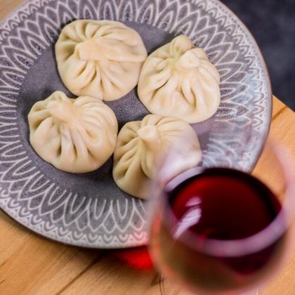 Хинкали с говядиной