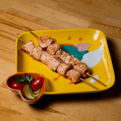 Шашлык из куриной грудки