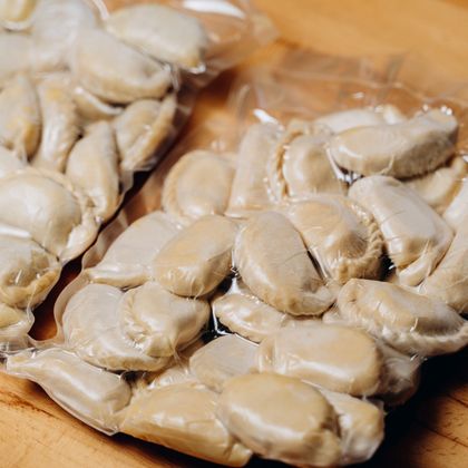 Вареники с картофелем и грибами