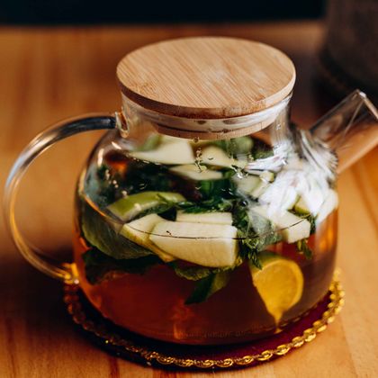 Ice tea яблоко-мята "Ташкентский холодный"