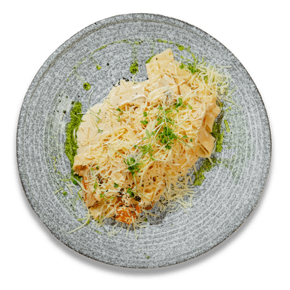 Фетучини с курицей