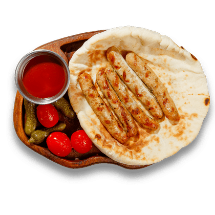 Куриные колбаски