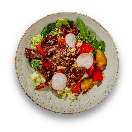 Салат с телятиной