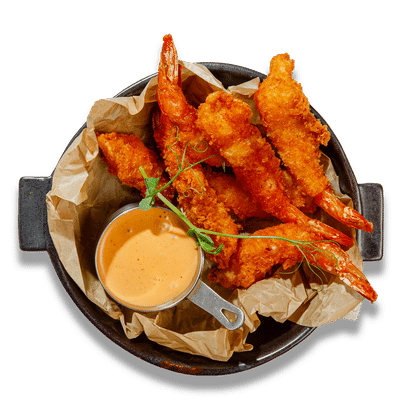 Креветки темпура