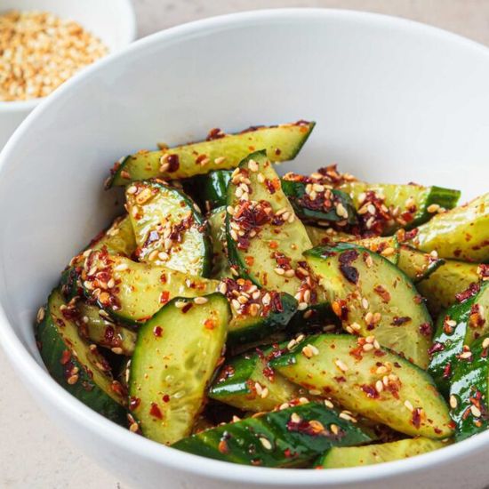 Битые огурцы по-китайски