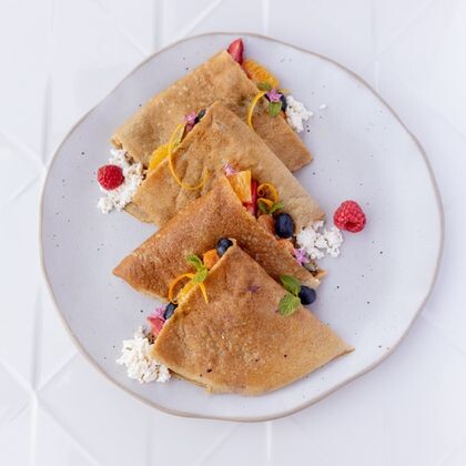 Farmer Crepes (GF, VGT)