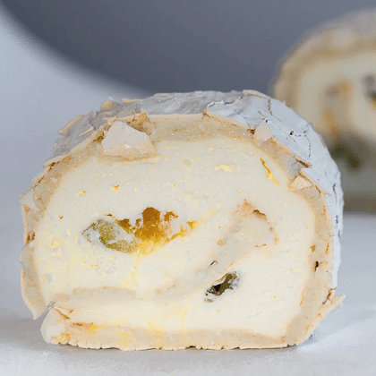 3. Кусочек Меренгового Рулета с киви