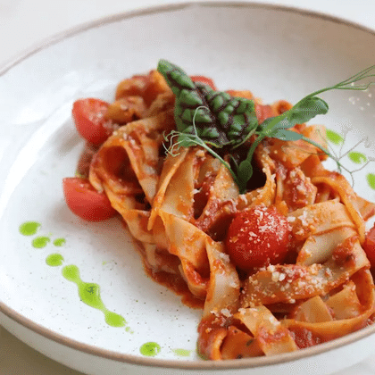 Паста Al pomodoro