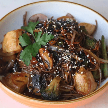 Вок с Семгой