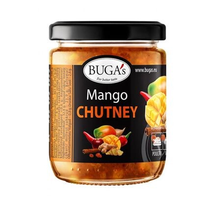 Соус BugaS Mango Chutney/ Манго, Лук, Лимон, Куркума