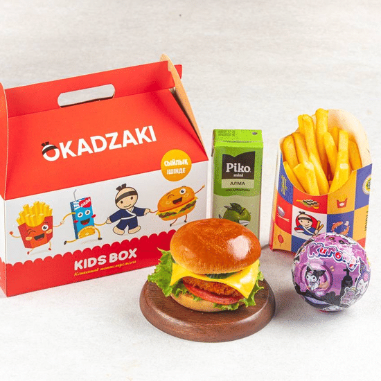 Детское меню бургер
